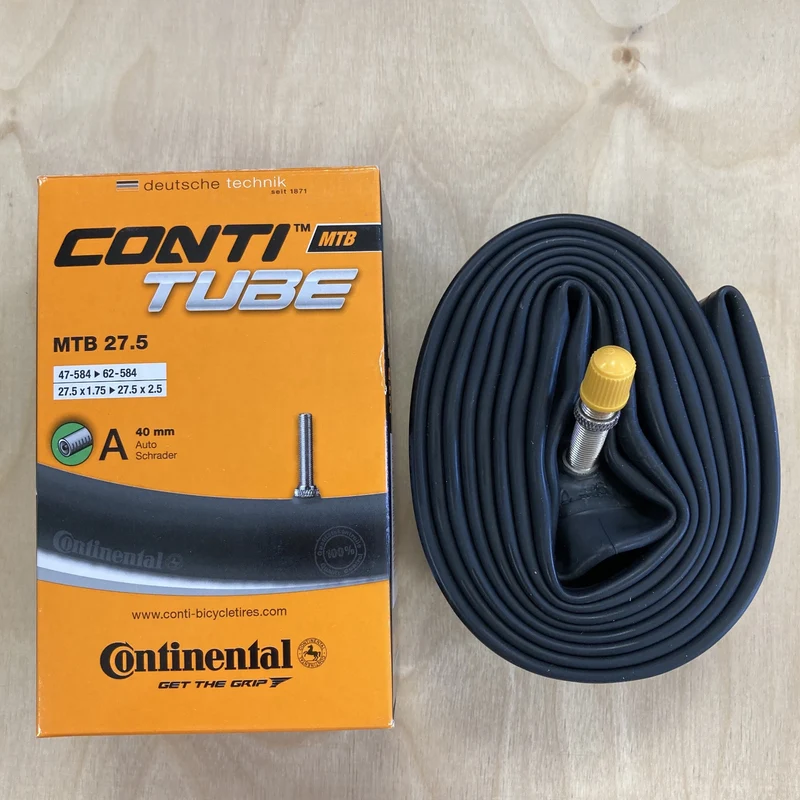 Continental MTB 27.5x1.75-2.5" 27.5 Inch Schrader Valve Bike Inner Tube