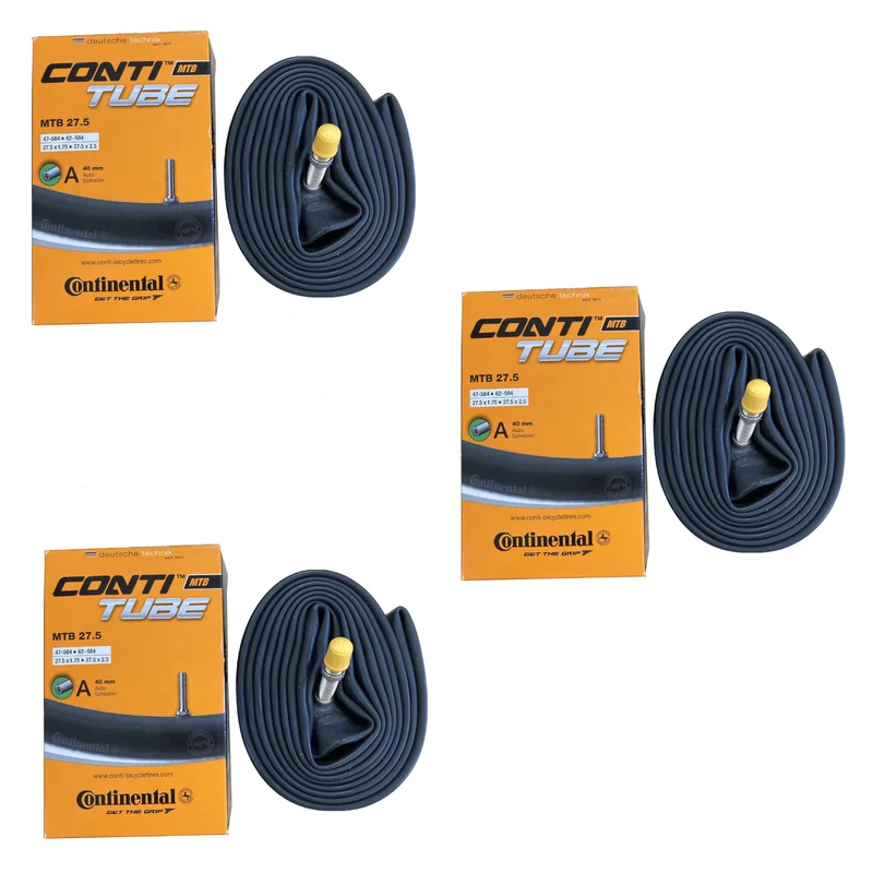 Continental MTB 27.5x1.75-2.5" 27.5 Inch Schrader Valve Bike Inner Tube