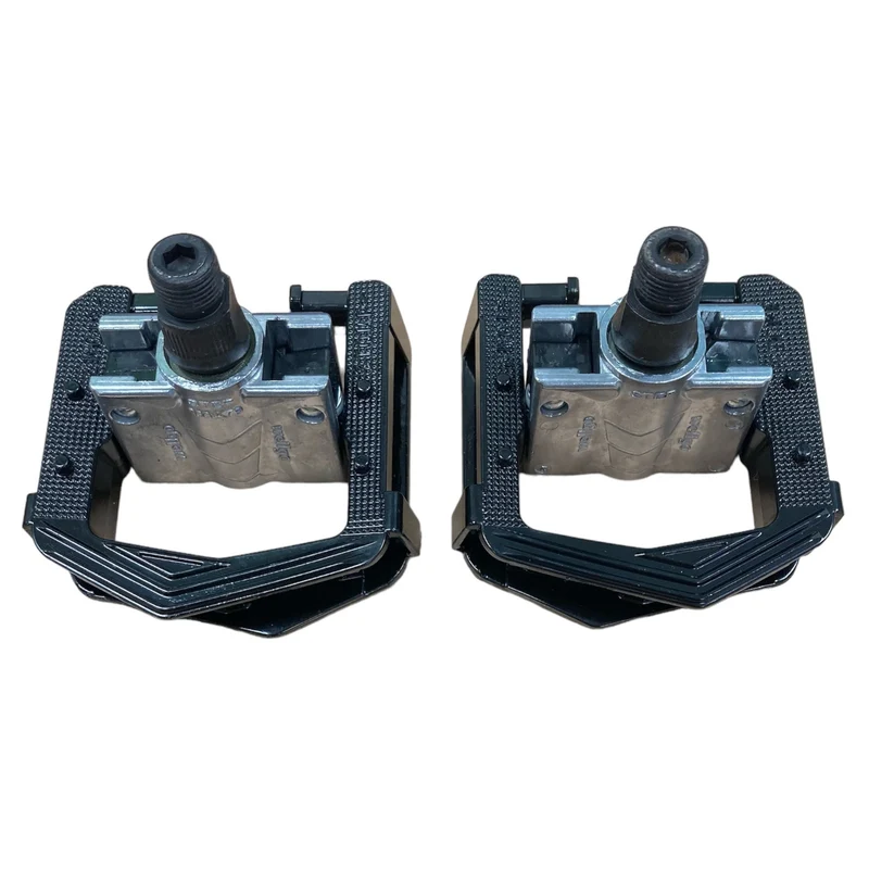 Raleigh Folding Alloy Body 9/16 Inch Platform Bike Pedals