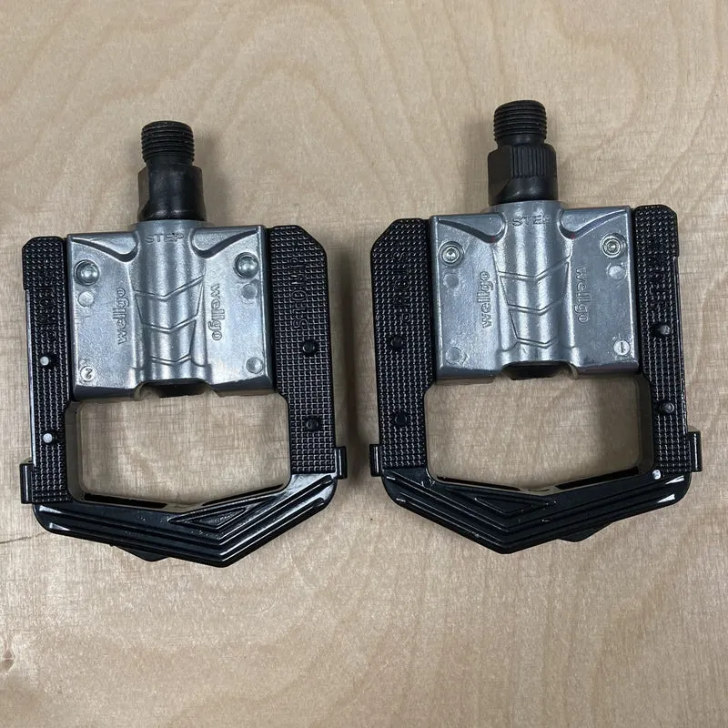 Raleigh Folding Alloy Body 9/16 Inch Platform Bike Pedals