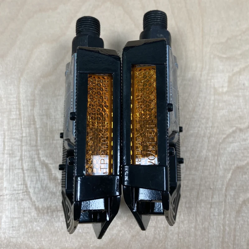 Raleigh Folding Alloy Body 9/16 Inch Platform Bike Pedals