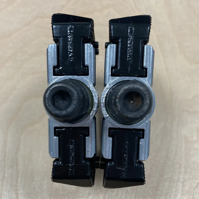 Raleigh Folding Alloy Body 9/16 Inch Platform Bike Pedals
