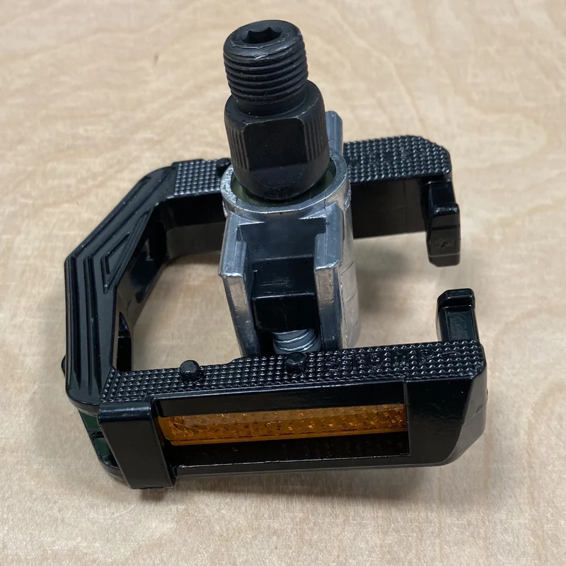 Raleigh Folding Alloy Body 9/16 Inch Platform Bike Pedals