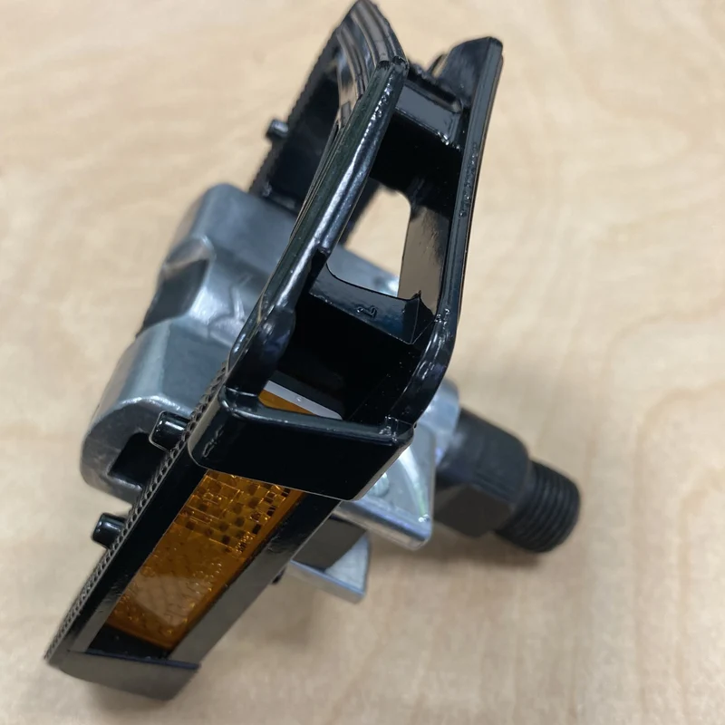 Raleigh Folding Alloy Body 9/16 Inch Platform Bike Pedals