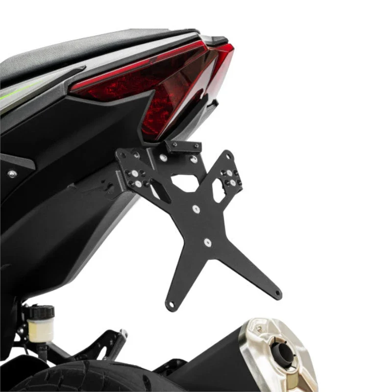 Kennzeichenhalter-Set Zieger X-Line – Kawasaki Ninja 500 / Z500 2024-2026