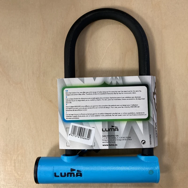 Luma Enduro Mini Hu 75x160mm Bike Chain Lock