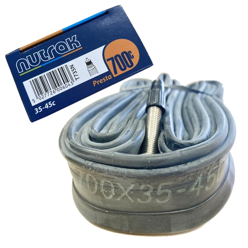 Nutrak 700x35-45c 700c Presta Valve Bike Inner Tube
