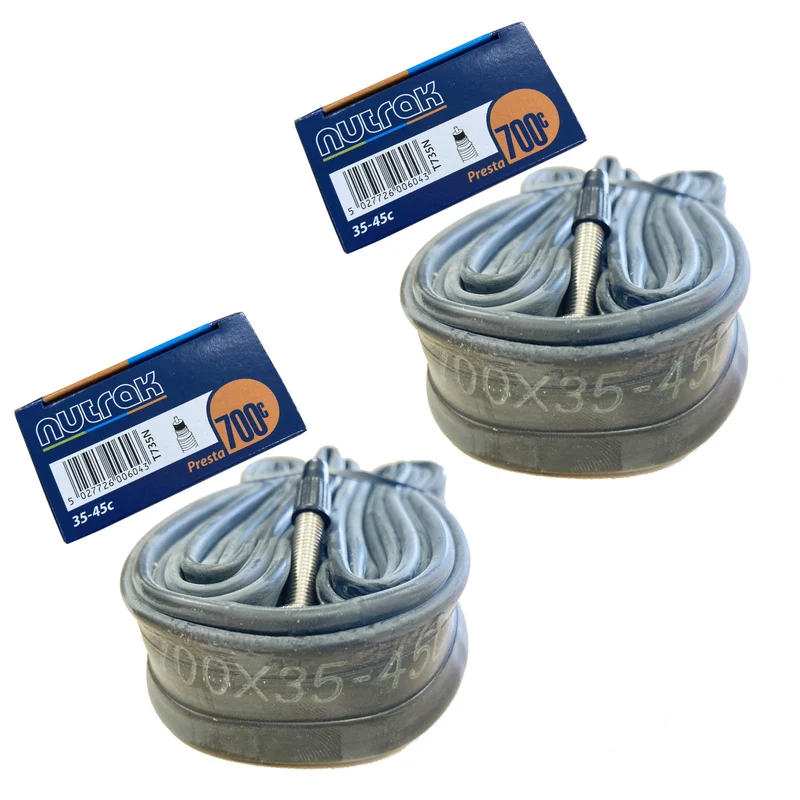 Nutrak 700x35-45c 700c Presta Valve Bike Inner Tube