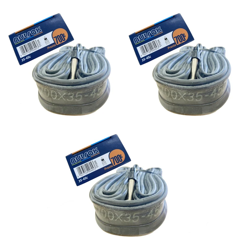 Nutrak 700x35-45c 700c Presta Valve Bike Inner Tube