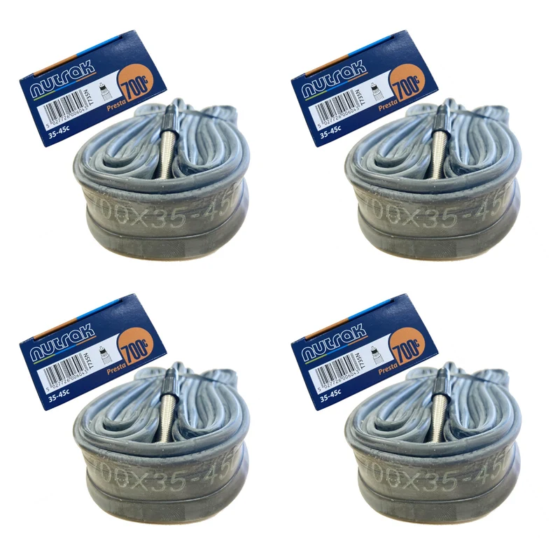 Nutrak 700x35-45c 700c Presta Valve Bike Inner Tube