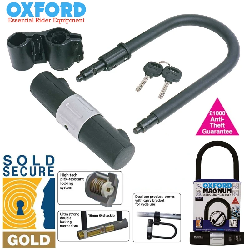 Oxford Magnum Ultra Large 18x34 Bike D-Lock