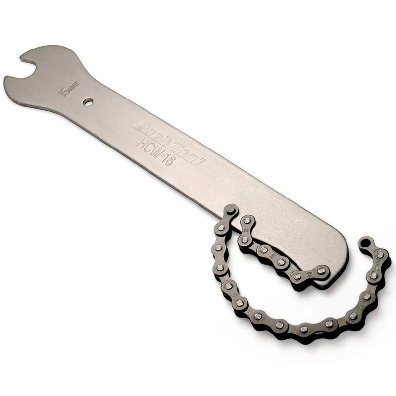 Park Tool HCW-16 15mm Pedal Wrench & Chain Whip Bike Pedal Tool
