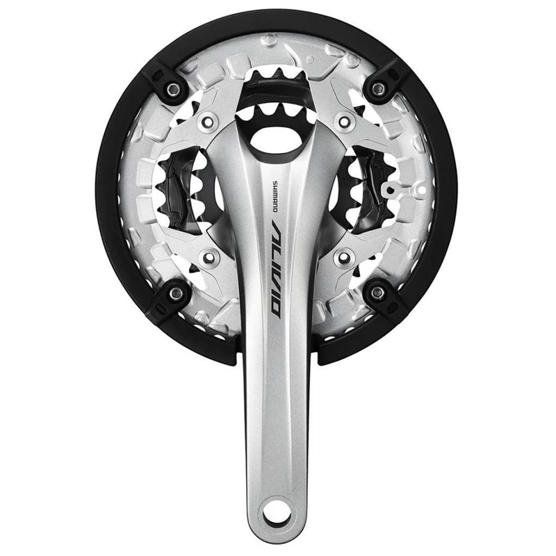 Shimano Kurbelgarnitur Alivio 175 48-36-26Sil