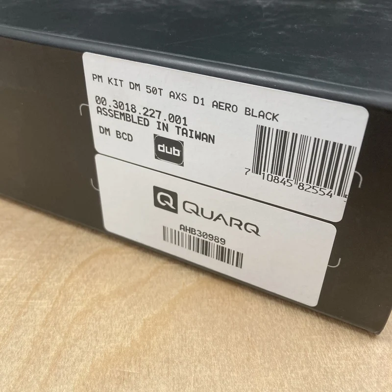 Quarq DM AXS D1 Aero Black 50T Bike Powermeter
