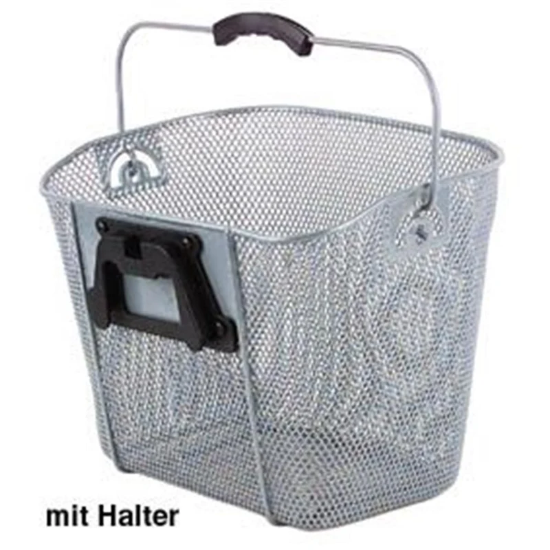 Korb Vorne Inkl. Halter, Silb.