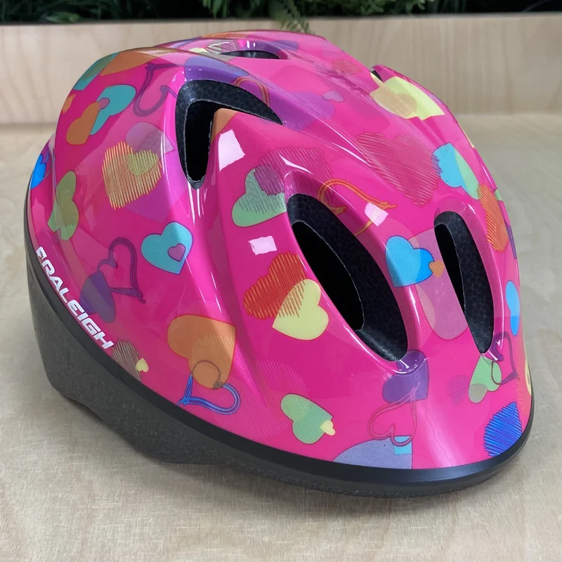 RSP Rascal Hearts 44-50cm Pink Kid's Cycling Helmet