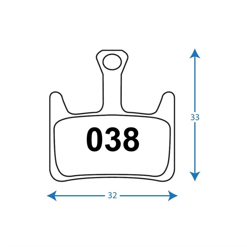Hayes Prime Pro / Prime Expert Disc Brake Pads Sintered (RWD R038)