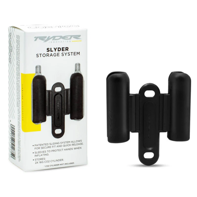 Ryder Slyder SP-16G Holder for 2x CO2 Cannister Bike Pump Mount