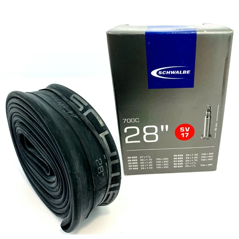 Schwalbe SV17 700x28-47c 700c Presta Valve Bike Inner Tube