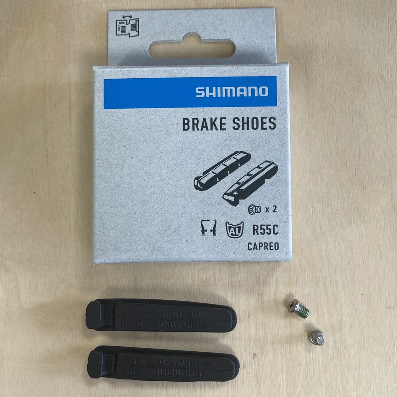 Shimano BR-F800 R55C Pair Bike Brake Pad Inserts