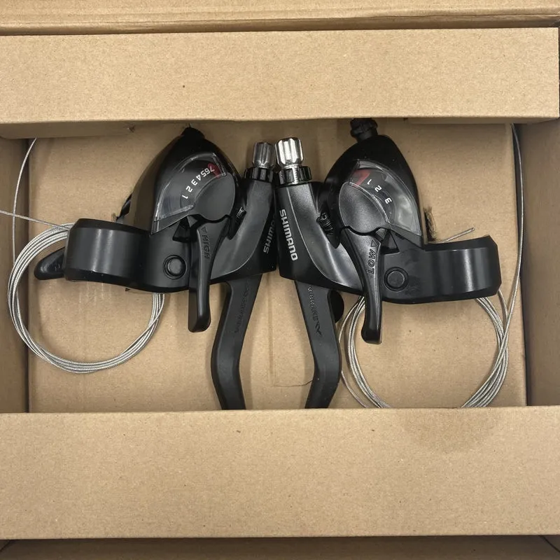 Shimano EF41 3x7 Speed Set for V 7 Speed Bike Shifter Set