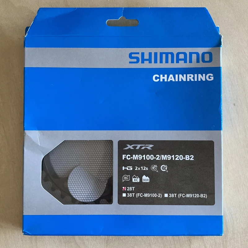Shimano FC-M9100 XTR 28T Double Bike Inner Chainring