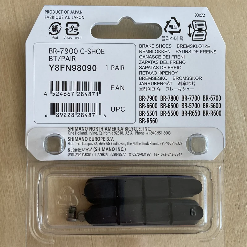 Shimano R55C3 Dura-Ace Ultagra 105 Bike Brake Pad Inserts