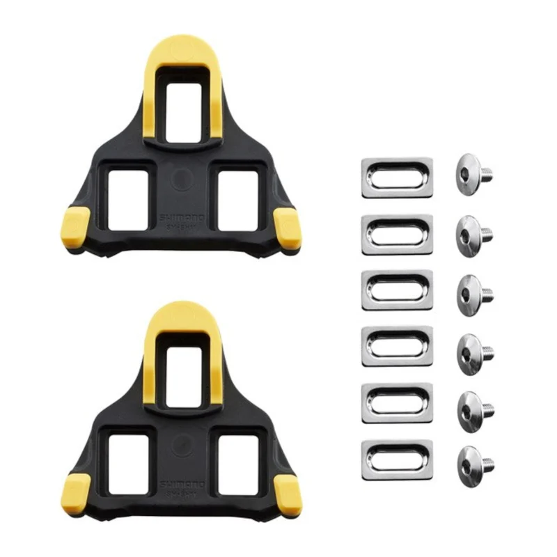 Shimano SM-SH11 Yellow Shimano SPD-SL Bike Shoe Cleats