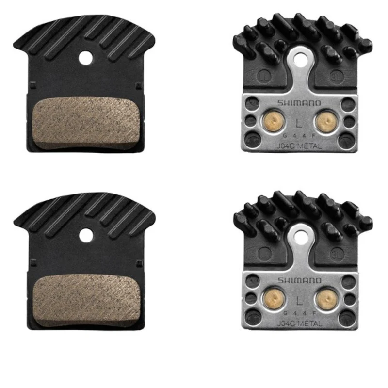 Shimano J04C Sintered With Fins for M9000 XTR M800 XT M985 M666 Disc Bike Brake Pads