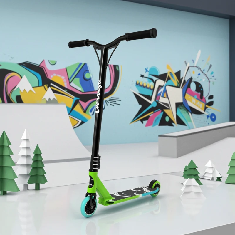 Contrast Stunt Scooter - Available in 3 Colours