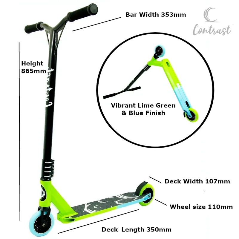 Contrast Stunt Scooter - Available in 3 Colours
