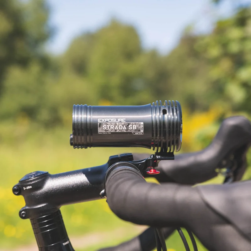 Exposure Strada Mk12 Super Bright AKTIV Front Bike Light - 2024 Range