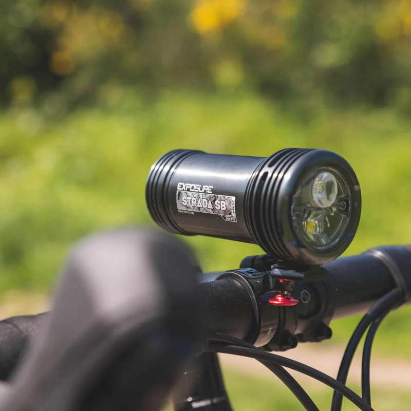 Exposure Strada Mk12 Super Bright AKTIV Front Bike Light - 2024 Range