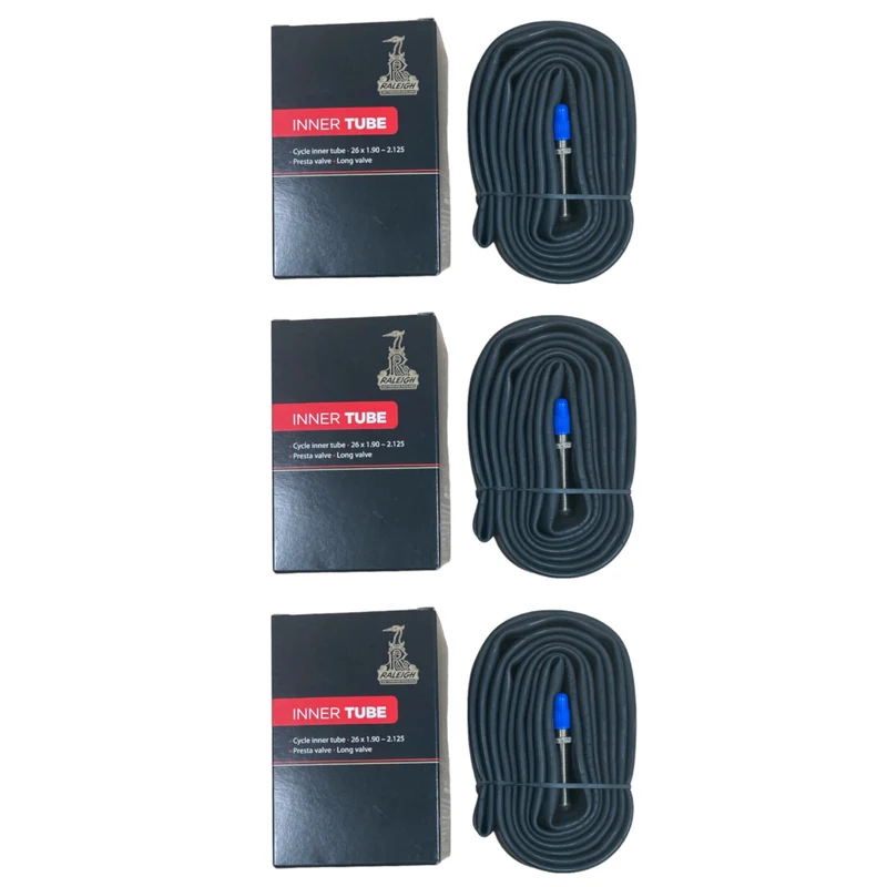 Raleigh Long Valve 26 x 1.90-2.125" 26 Inch Presta Valve Bike Inner Tube