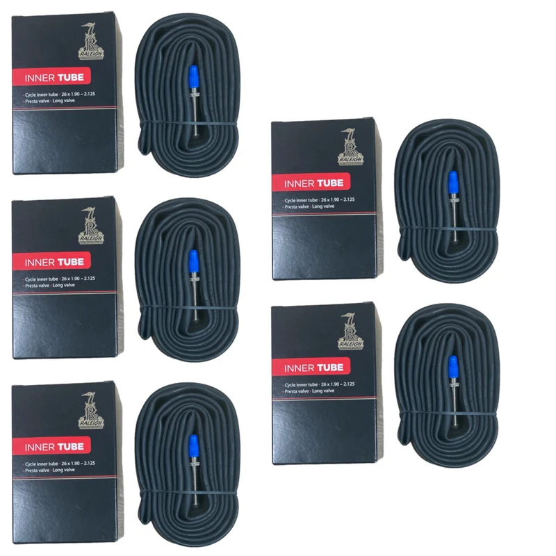Raleigh Long Valve 26 x 1.90-2.125" 26 Inch Presta Valve Bike Inner Tube