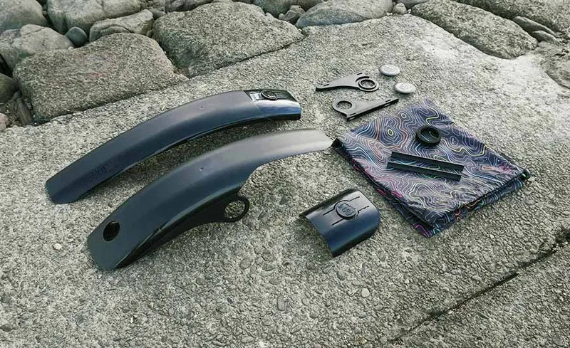 Mucky Nutz MugGuard Rear Clip On Rear Bike Mudguard