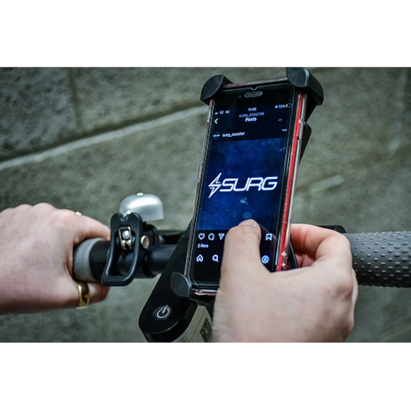SURG Electric Scooter Handlebar Smart Phone Holder