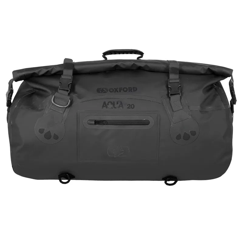 Oxford Aqua T-20 Roll Bike Rack Top Mounted Bag