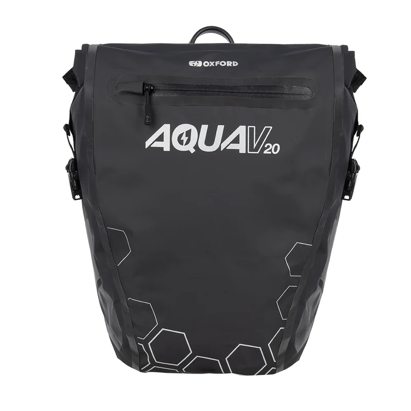 Oxford Aqua V 20 Single QR Front Bike Pannier Bag