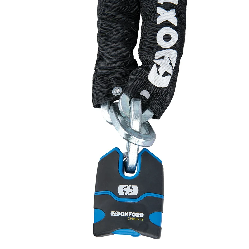 Oxford Chain12 With Mini Shackle 12mm x 1.5m Bike Chain Lock