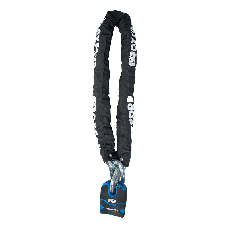 Oxford Chain12 With Mini Shackle 12mm x 1.5m Bike Chain Lock