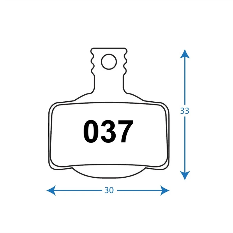 RWD R037 Magura MT2/4/6/8 Organic Disc Bike Brake Pads