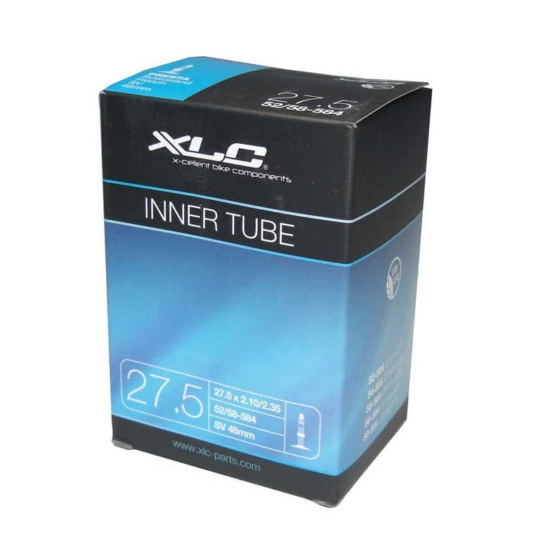 XLC PV 48mm VT-S27 27.5x2.1-2.35" 27.5 Inch Presta Valve Bike Inner Tube