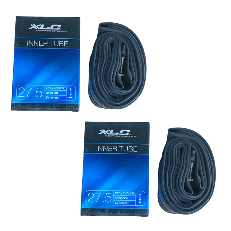XLC PV 48mm VT-S27 27.5x2.1-2.35" 27.5 Inch Presta Valve Bike Inner Tube
