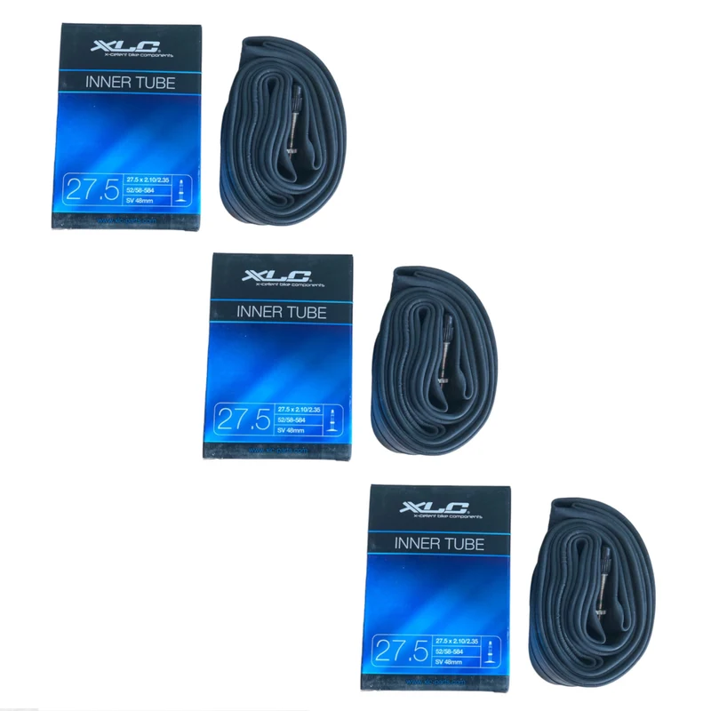 XLC PV 48mm VT-S27 27.5x2.1-2.35" 27.5 Inch Presta Valve Bike Inner Tube
