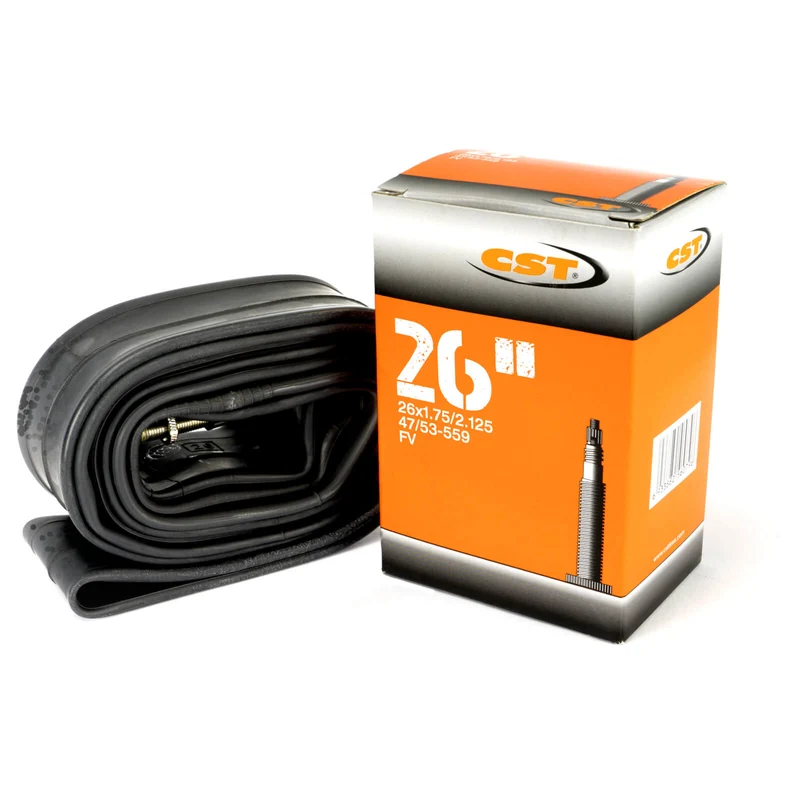 CST Butyl 26x1.75/2.125" 32mm 26 Inch Presta Valve Bike Inner Tube