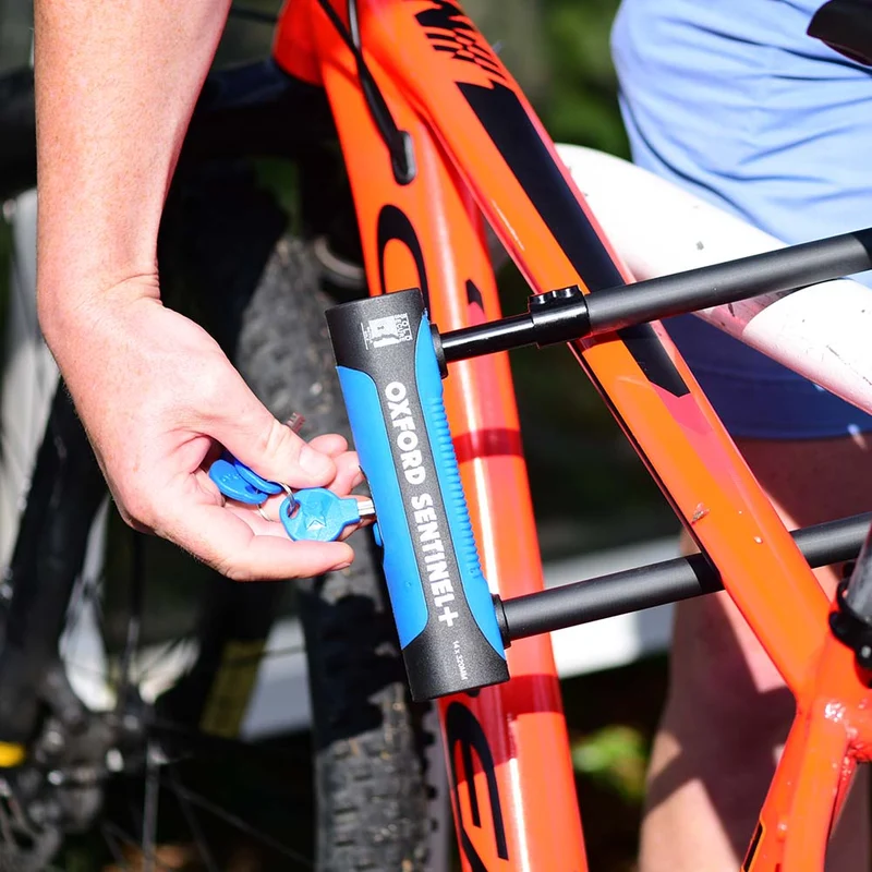 Oxford Sentinel Pro Duo 320x177mm With Cable Bike D-Lock