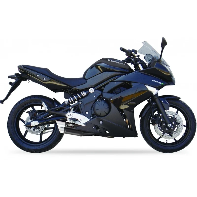 Endschalldämpfer IXIL Hyperlow Black XL – Kawasaki ER-6 06-11 Versys 650 06-14