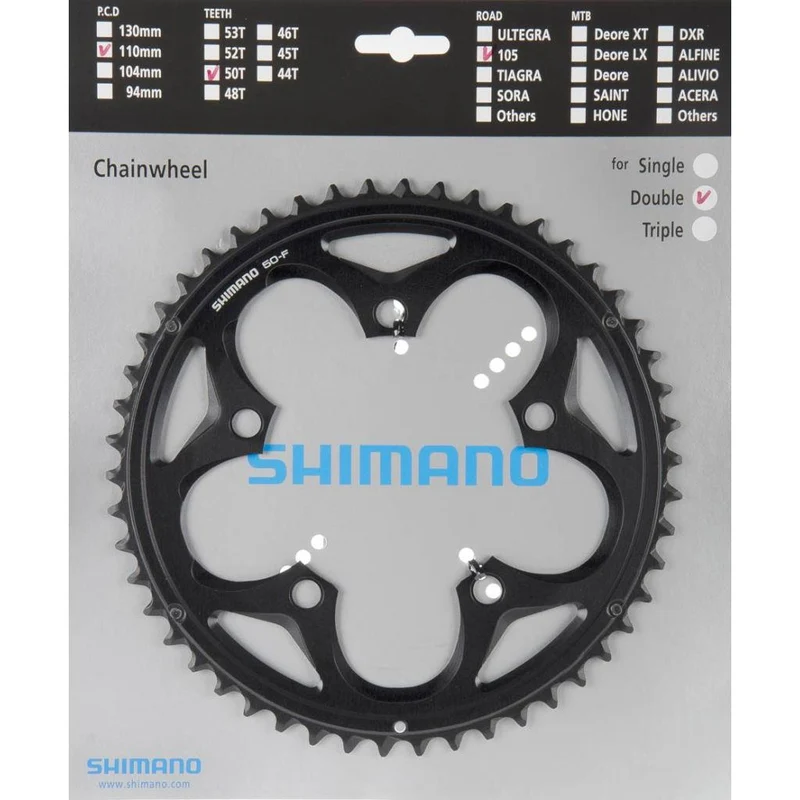 Shimano Kettenblatt 50Z.5750 Co.Schw.
