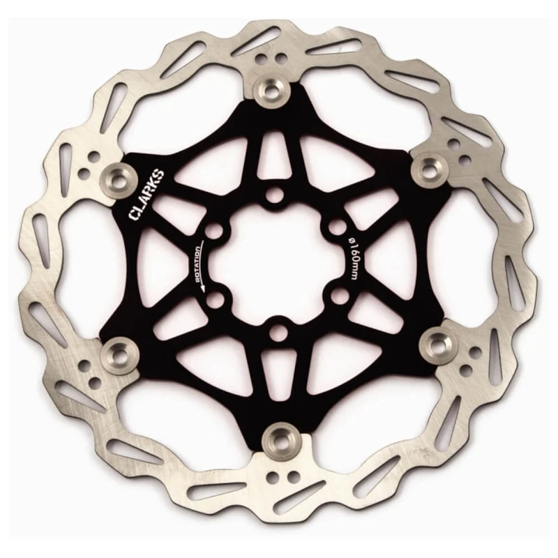 Clarks CFR-06 6 Bolt Lightweight 7075 Floating Bike Disc Brake Rotor